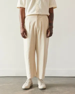 7115 Unisex Curve Legged Trouser, Oatmeal