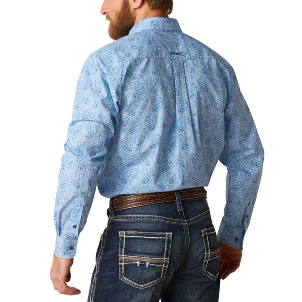 Ariat Men's Phineas Shades Of Blue Western Shirt