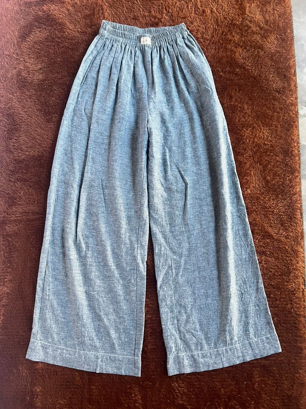 Cayman Pants - Denim Linen