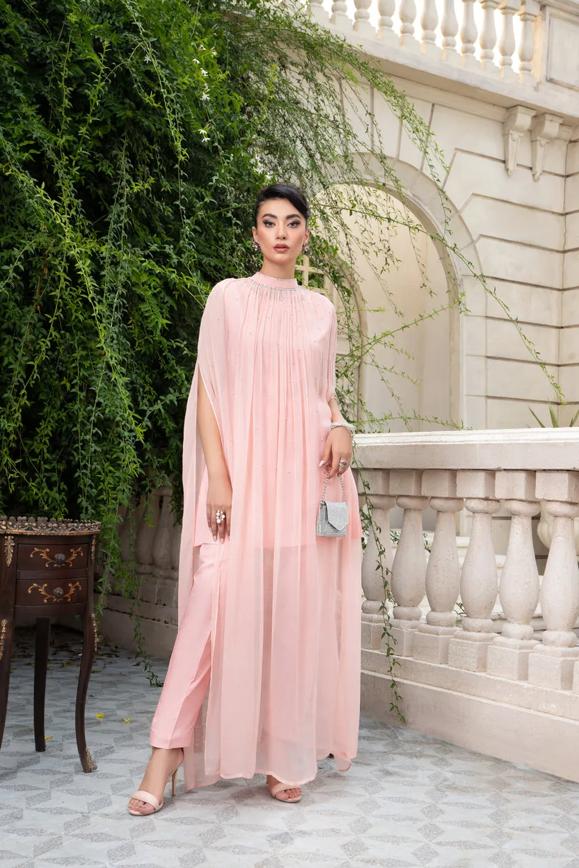 LUXURY CHIFFON CAPE BY AIN 35