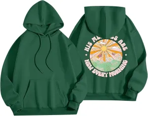 Oversized Hoodies for Women Plus Size Casual Graphic Sweatshirts Y2K Teen Girl Cute Pullover Top Trendy Fall Clothes