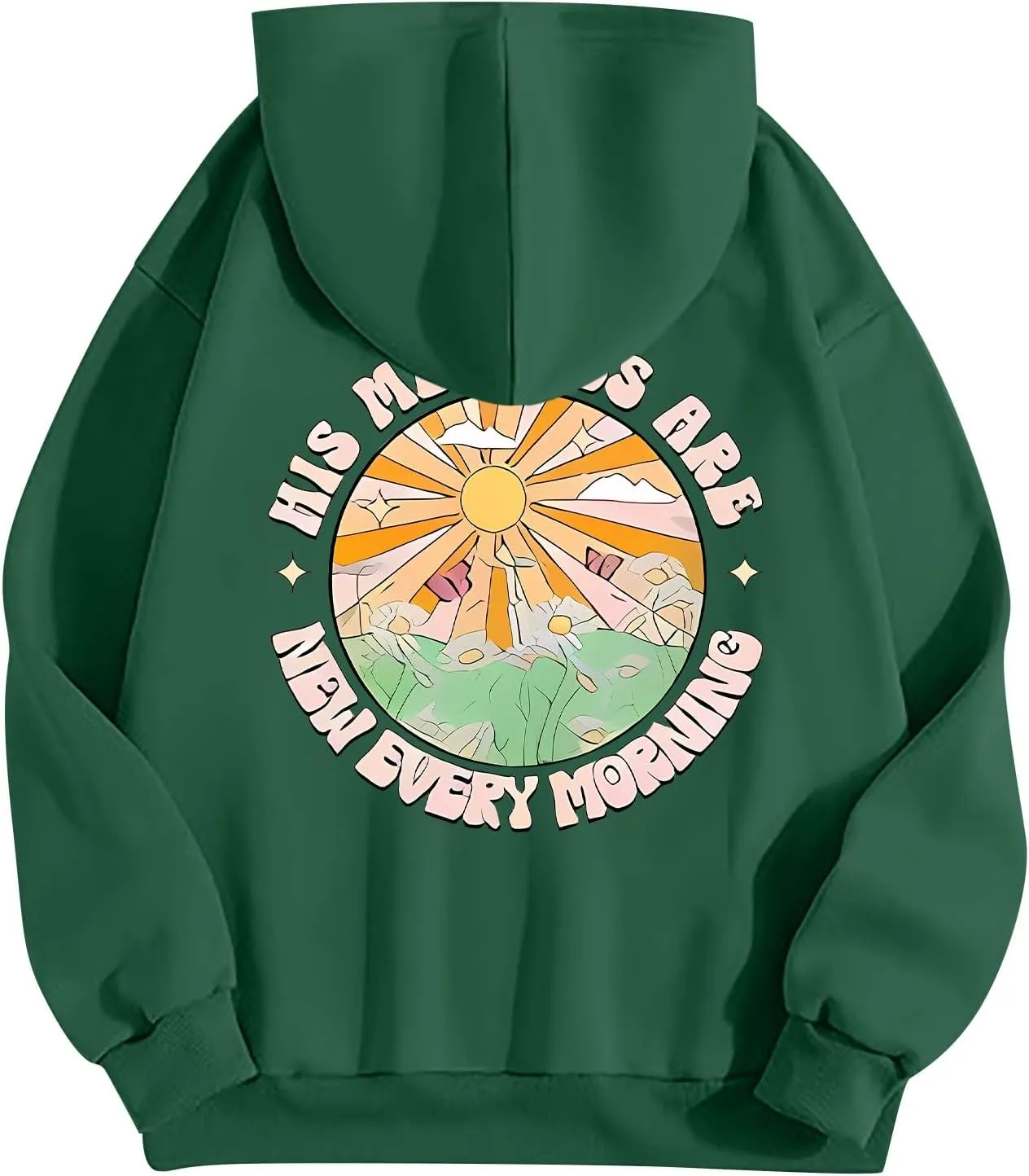 Oversized Hoodies for Women Plus Size Casual Graphic Sweatshirts Y2K Teen Girl Cute Pullover Top Trendy Fall Clothes
