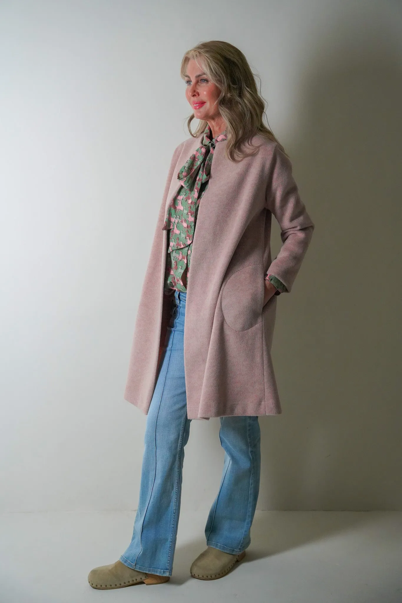 Pink Swing Coat