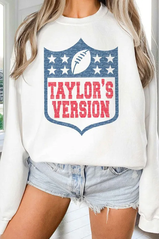 Taylors Version Football Sweatshirt *Online Only*