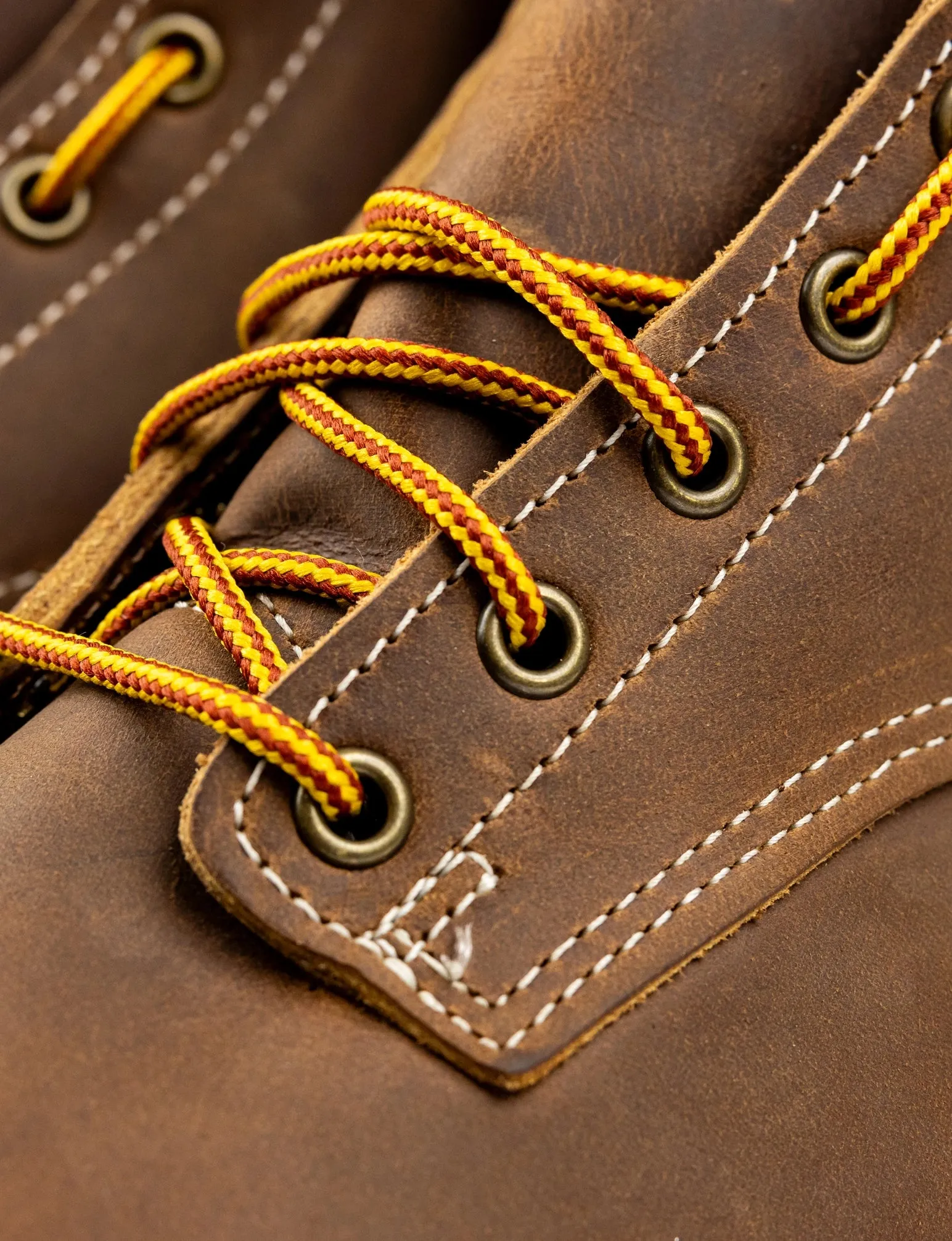 THE WILTON 6" GOODYEAR WELTED BOOT - NATURAL WEDGE SOLE