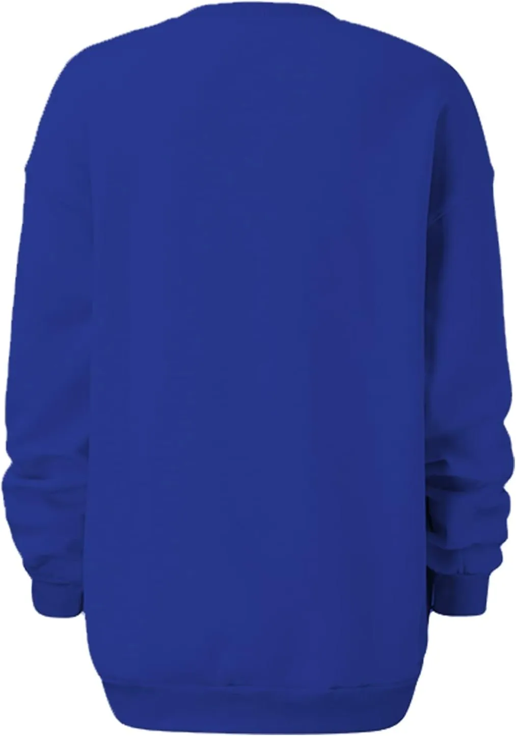 Women Oversized Sweatshirt 2023 Long Sleeve Round Neck Solid Dropped Hoodies Pullover Hoodless Casual Fashion Fall Sweaters