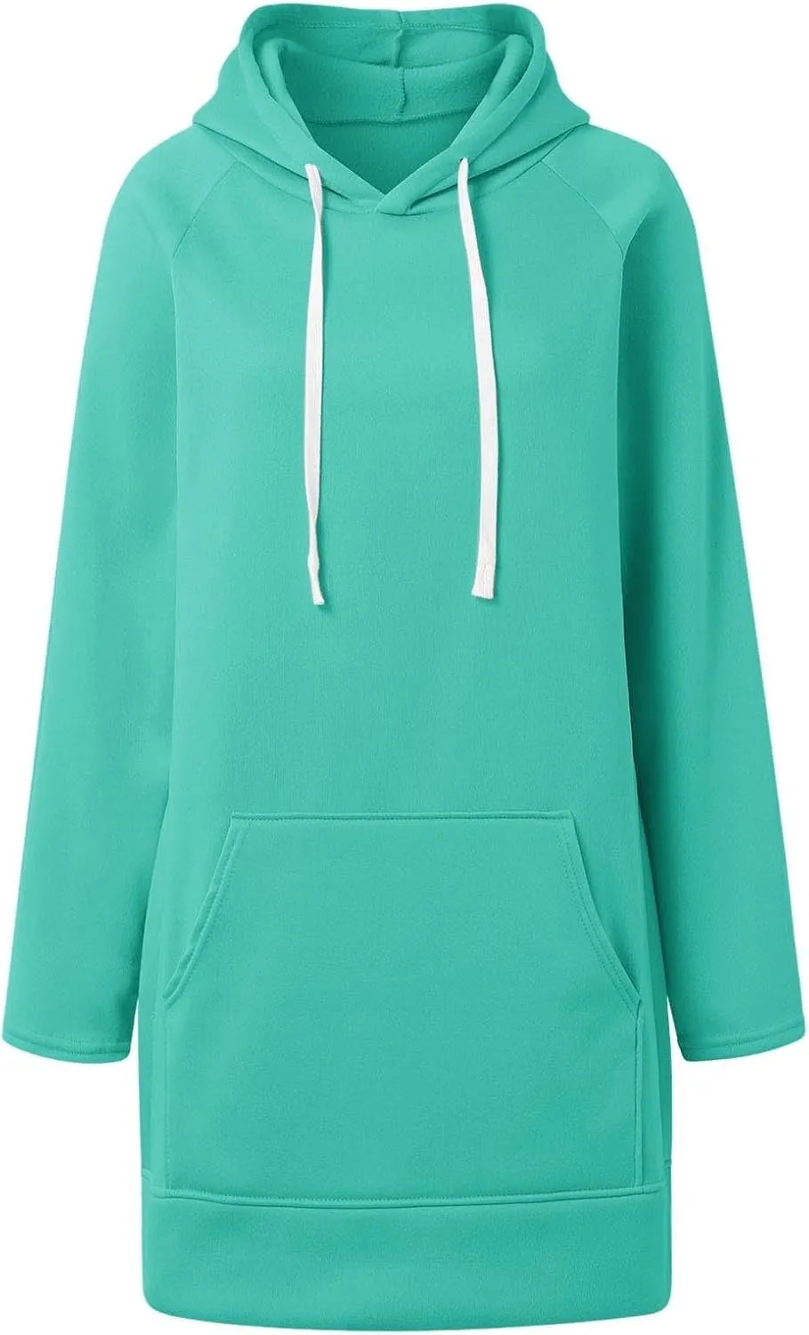 Womens Oversized Sweatshirts Hoodies Casual Long Sleeve Fleece Tops Solid Color Drawstring Pullover Split Soft Outfits